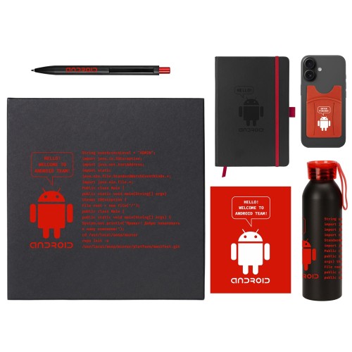 Купить Welcome pack Business suite, красный с нанесением логотипа