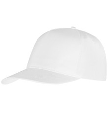 Бейсболка Poly 5-ти панельная, белый (Р)
