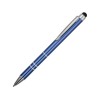 Купить Ручка-стилус шариковая Charleston, синий, черные чернила с нанесением логотипа