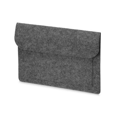 Купить Чехол Felt для планшета 14'' из RPET- фетра, серый с нанесением логотипа