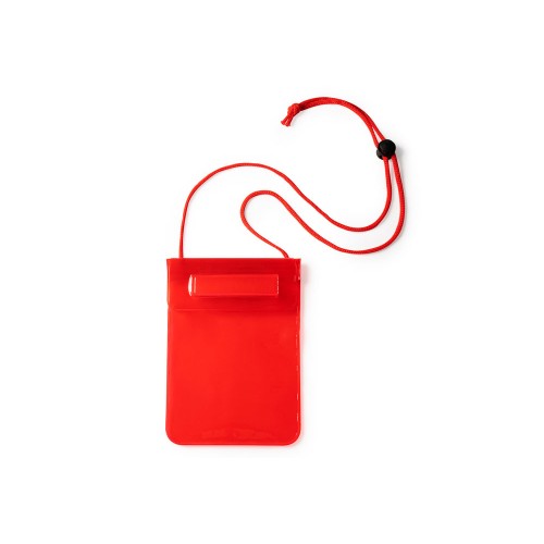 Купить Водонепроницаемый чехол LANKA из ПВХ, красный с нанесением логотипа