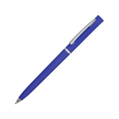Купить Ручка шариковая Navi soft-touch, синий с нанесением
