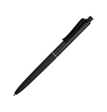 Ручка пластиковая soft-touch шариковая Plane, черный