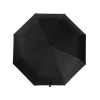Купить Зонт-автомат Lumet с куполом из переработанного пластика, черный с нанесением логотипа