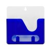 Купить Подставка под ручки  Навесная, синий с нанесением логотипа
