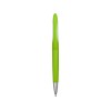Купить Ручка пластиковая шариковая Chink, зеленое яблоко/белый с нанесением логотипа