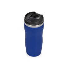Термокружка Double wall mug C1, soft touch, 350 мл, синий (Р)