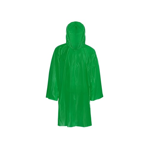 Купить Дождевик Rainfall, зеленый с нанесением логотипа