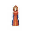 Купить Набор Марфа: кукла в народном костюме, платок, синий с нанесением логотипа