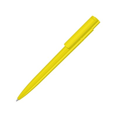 Купить Шариковая ручка rPET pen pro из переработанного термопластика, желтый с нанесением