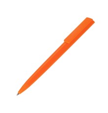 Ручка пластиковая шариковая Taper Solid, матовый оранжевый