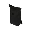 Купить Рюкзак на липучке Vel из переработанного пластика, черный с нанесением логотипа