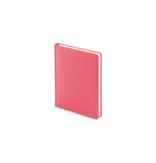 Ежедневник недатированный А6+ Velvet, темно-розовый