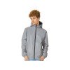 Купить Ветровка светоотражающая 2XL, серебристый с нанесением логотипа