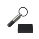 Купить Брелок Pure Leather Black. Hugo Boss, графит/черный с нанесением логотипа