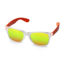 Очки солнцезащитные с зеркальными линзами Partymaker, оранжевый