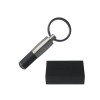 Купить Брелок Pure Leather Black. Hugo Boss, графит/черный с нанесением логотипа