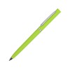 Купить Ручка шариковая Navi soft-touch, зеленое яблоко с нанесением логотипа