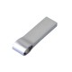 Купить USB 2.0-флешка на 512 Мбайт с мини чипом, компактный дизайн, боковое отверстие для цепочки с нанесением логотипа