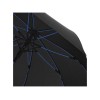 Купить Зонт трость Spark полуавтомат 23, черный/синий с нанесением логотипа
