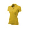 Купить Рубашка поло First женская, золотисто-желтый с нанесением логотипа