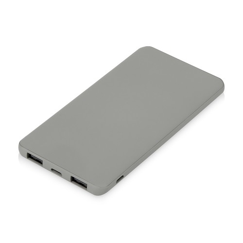 Купить Подарочный набор с термобутылкой и повербанком С1, 5000 mAh, серый с нанесением логотипа