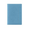 Купить Классическая обложка для автодокументов Favor, голубая с нанесением логотипа