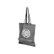 Купить Сумка-тоут Pheebs из переработанного хлопка 150 г/м2, черный меланж с нанесением логотипа