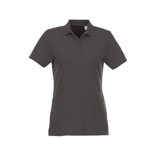 Купить Женское поло Helios с коротким рукавом, storm grey с нанесением логотипа