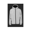 Купить Ветровка светоотражающая 2XL, серебристый с нанесением логотипа