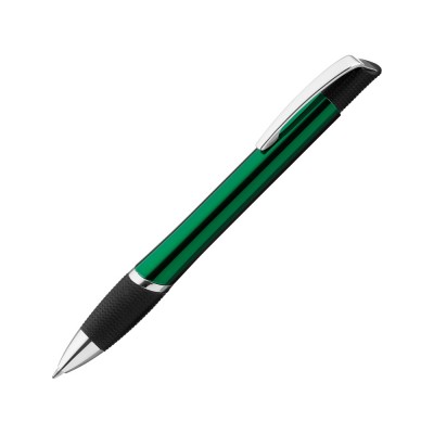 Купить Ручка шариковая металлическая OPERA, синий, 1мм, зеленый с нанесением