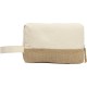 Купить Косметичка Jute с ручкой из хлопка и джута, натуральный с нанесением логотипа