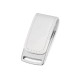 Купить Флеш-карта USB 2.0 16 Gb с магнитным замком Vigo, белый/серебристый с нанесением логотипа