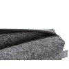 Купить Пенал Felt из RPET-фетра, серый с нанесением логотипа