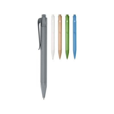 Купить Шариковая ручка Terra из кукурузного пластика, cиний с нанесением логотипа