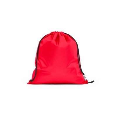Купить PEMBA. Сумка-рюкзак из rPET, красный с нанесением логотипа