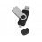 USB/micro USB-флешка 2.0 на 16 Гб Квебек OTG, черный
