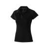 Купить Рубашка поло Ottawa женская, черный с нанесением логотипа