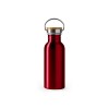 Купить Бутылка BOINA из нержавеющей стали 304 и бамбука, красный с нанесением логотипа