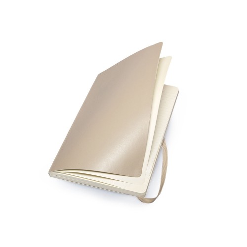 Купить Записная книжка Moleskine Classic Soft (в линейку), Large (13х21см), бежевый с нанесением логотипа
