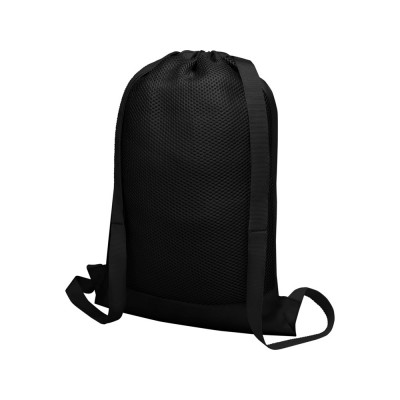 Купить Nadi cетчастый рюкзак со шнурком, черный с нанесением логотипа