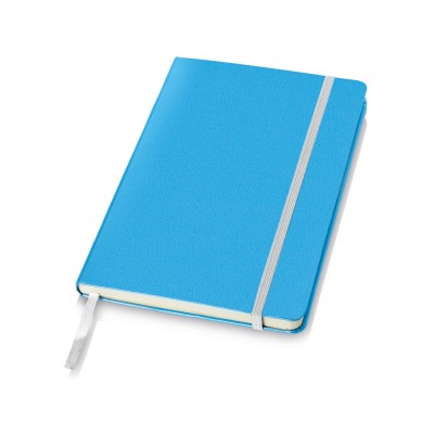 Купить Блокнот классический офисный Juan А5, голубой с нанесением логотипа