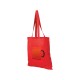 Купить Сумка хлопковая Carolina, красный с нанесением логотипа