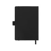 Купить Блокнот Vision 2.0 А5 в гибкой обложке, черный с нанесением логотипа
