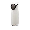 Купить Noun Держатель-руква для бутылки с вином из переработанного неопрена, белый с нанесением логотипа