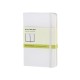 Купить Записная книжка Moleskine Classic (нелинованный) в твердой обложке, Pocket (9x14см), белый с нанесением логотипа