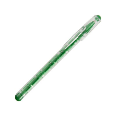 Купить Ручка шариковая Лабиринт с головоломкой зеленая с нанесением