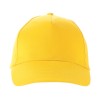 Купить Бейсболка Memphis 5-ти панельная, желтый с нанесением логотипа