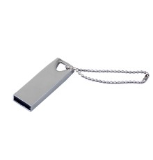 USB 2.0-флешка на 512 Мбайт с мини чипом, компактный дизайн, стильное отверстие для цепочки