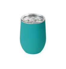 Термокружка Sense Gum, soft-touch, непротекаемая крышка, 370мл, бирюзовый 320C